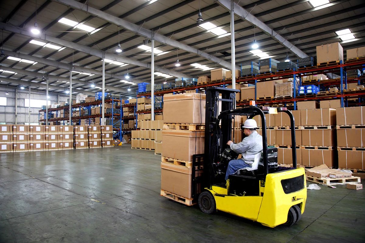 HSJY warehouse services Shenzhen Guangzhou forklift cargo handling